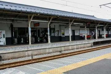 View from the second platform