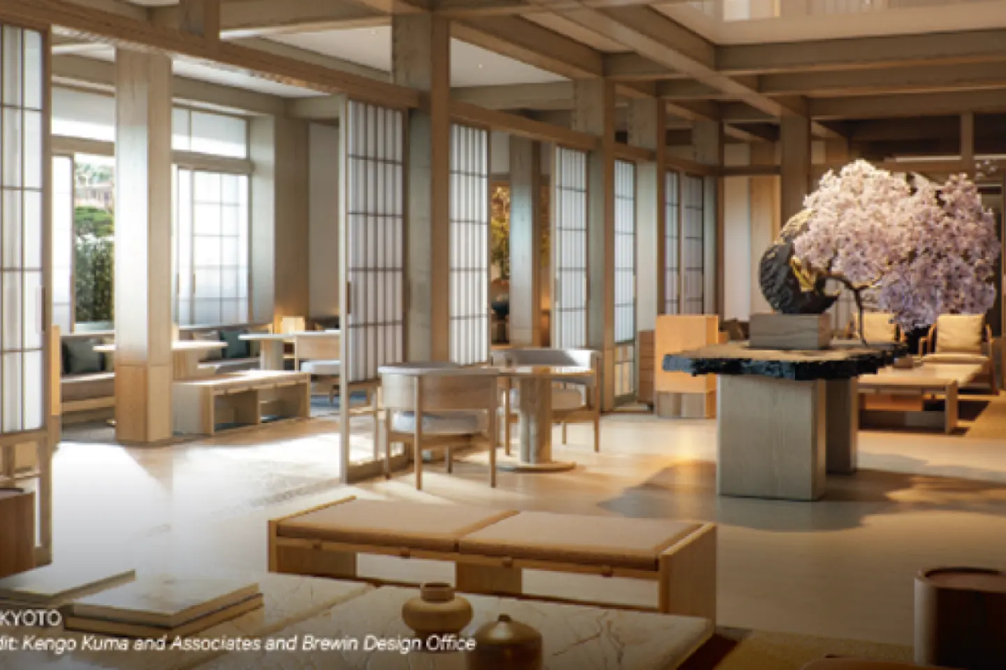 Kyoto's Capella Hotel is the work of Kengo Kuma (照片由: NTT Urban Solutions)