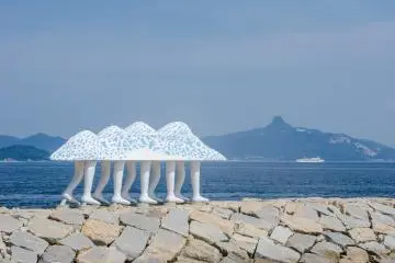 Walking Ark, a display from a previous Triennale