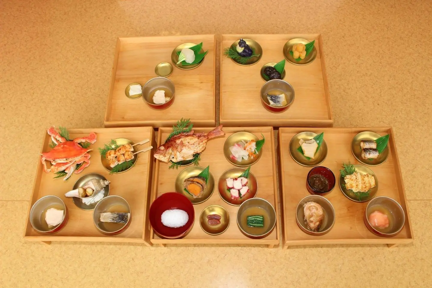 The meal served by  Oda Nobunaga to Tokugawa Ieyasu (Photo: Chukyo Television Broadcasting Co., Ltd)