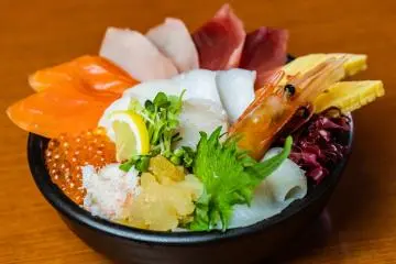 Fresh Hokkaido seafood