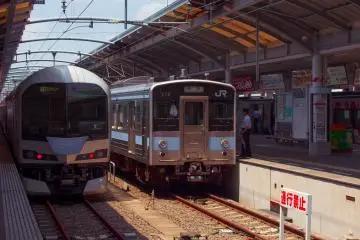 A lot of local train lines start from Okayama station