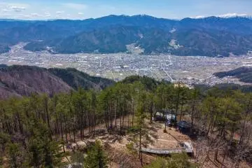 Mt. Anbou Observation Deck over Hida