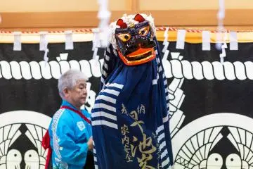 Lion deity