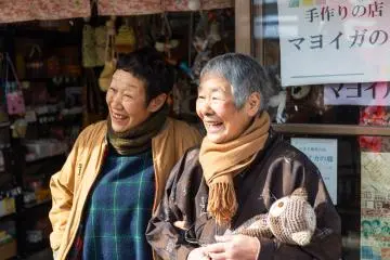 Smiles all around