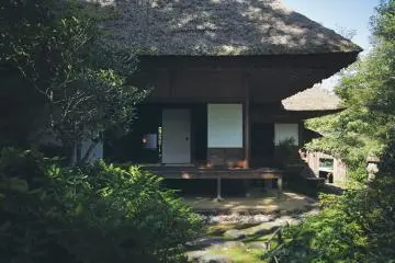 Garyu-in’s exterior (Photo: Garyu Sanso)