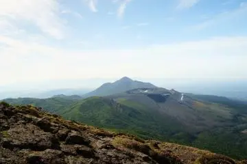 Mt. Takachiho and Mt. Shinmoedake