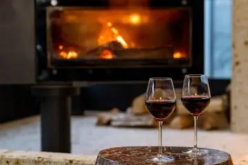 Complimentary wine