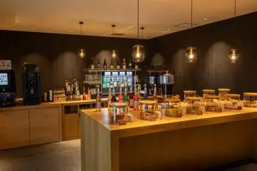 Hotel lounge