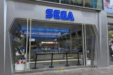 A glimpse at the Shanghai store, with Tokyo's soon to follow! (Photo: Sega Corporation)