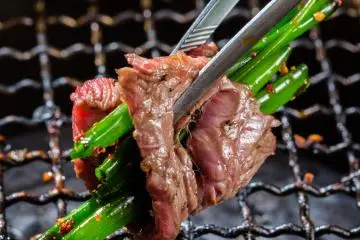 Grilled with onion
