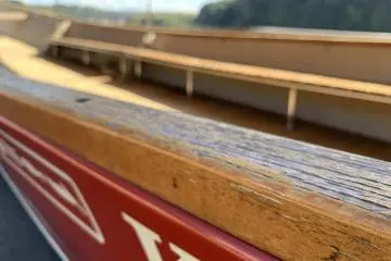 Admire the woodwork on these timeless boats