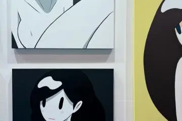 A wide variety of cartoon art