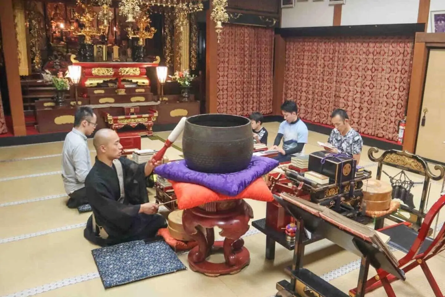 Shodaigyo chanting (เครดิตรูปภาพ: Kakurinbo)