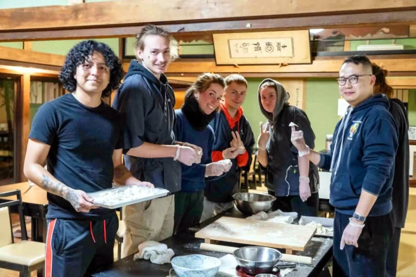 Udon making (เครดิตรูปภาพ: Kakurinbo)
