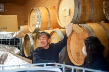 At Domaine Hide winery