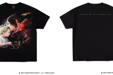 The Death Stranding t-shirt design in collaboration with GEEKS RULE