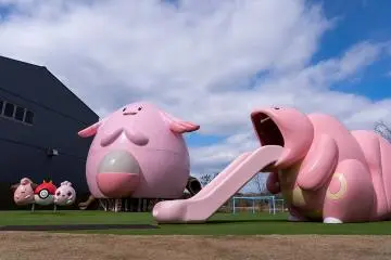 To be fair, there are some pretty cool playgrounds here - this is Chansey Park in Namie, Fukushima Prefecture (Photo: F-ATRAs)