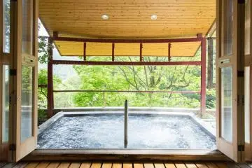 Ambient Azumino Hotel's open-air Bath