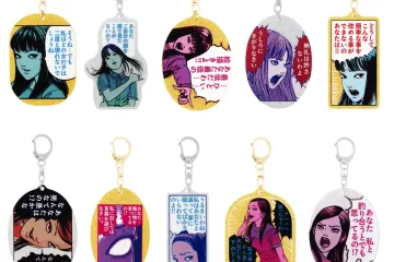 Acrylic keychains with art and quotes
