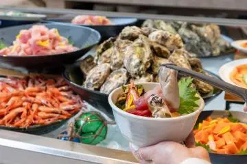 Make-your-own-seafood bowl