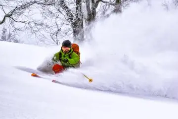 Backcountry skiing