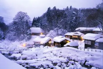 Magoroku Onsen in Nyuto Onsen Village