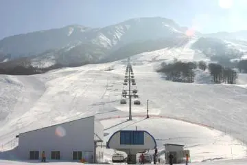 Tazawako Ski Area bird's-eye view