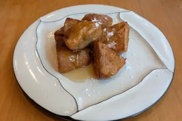 Homemade French toast
