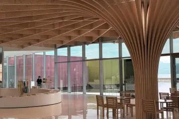 The main entrance hall is stunning