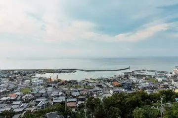 Ocean view from Kamenoi Hotel Awajishima