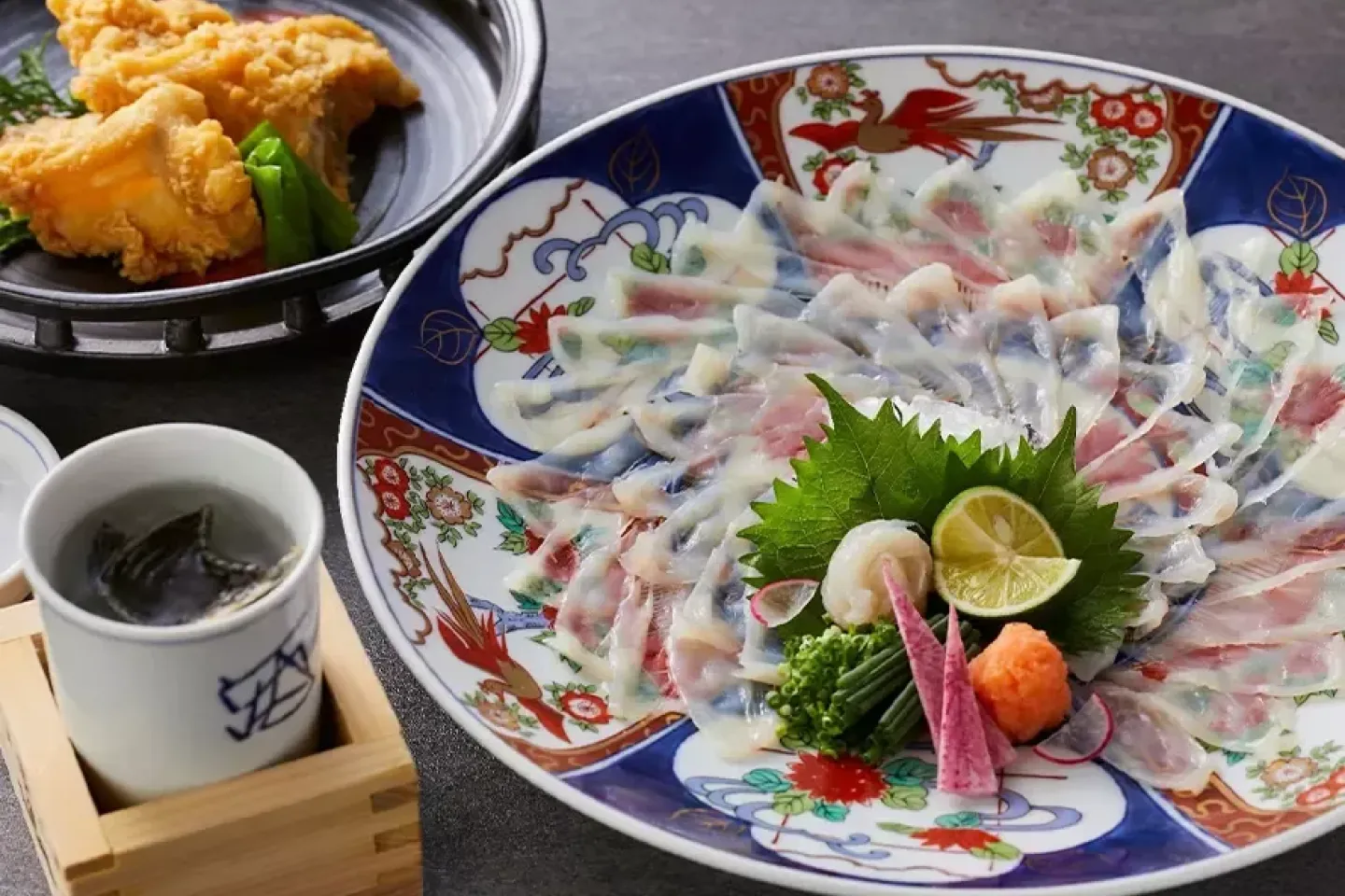 Awaji Island three-year Japanese pufferfish