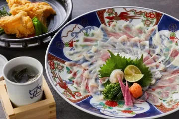 Awaji Island three-year Japanese pufferfish