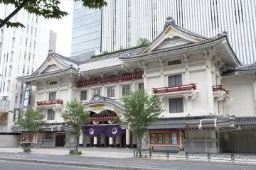 The iconic Kabukiza Theatre in Ginza