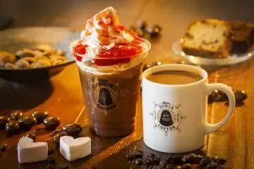 Tasty drinks at SONIA COFFEE