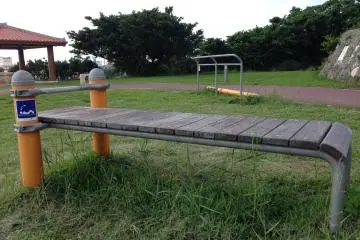 <p>If you are by yourself this workout station will hold your feet for you</p>