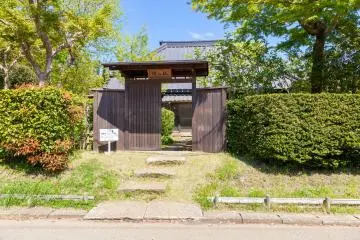 Entrance to one of Sakura’s preserved Samurai residences