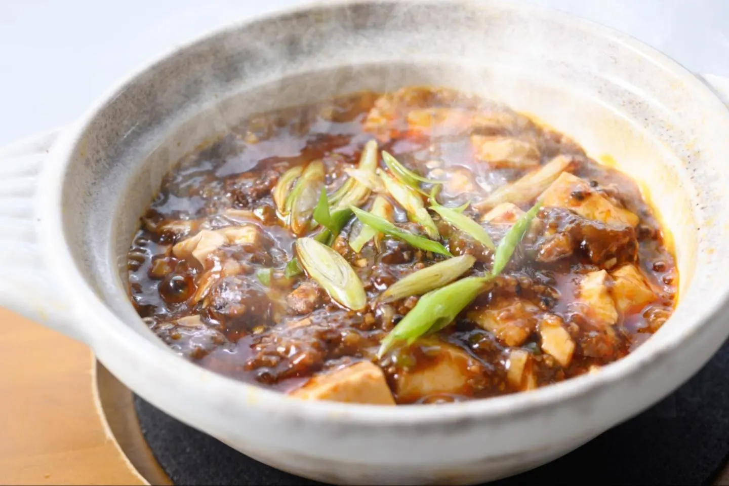 The hotel’s signature mapo tofu