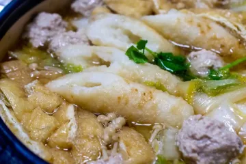 Kiritanpo hotpot from Akita