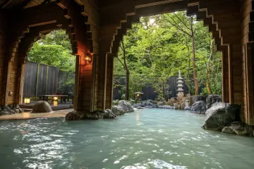 Open-air bath