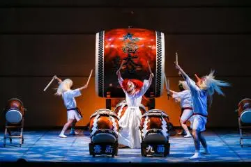 Tenson Korin Kirishima Nine-Faced Drum performance