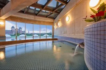 Indoor hot spring bath