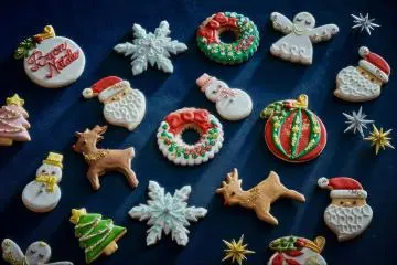 Charming Christmas cookies