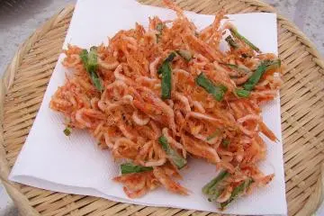 Sakura ebi kakiage