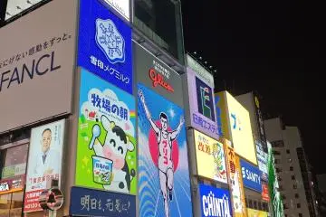 Noche en Dotonbori