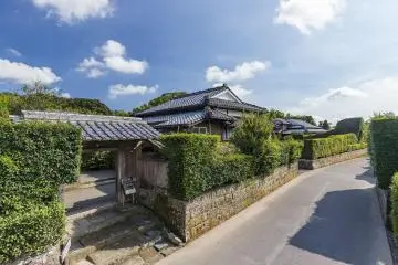 Traditional Japanese architecture in Chiran