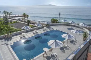 Seaside views from some of the rooms