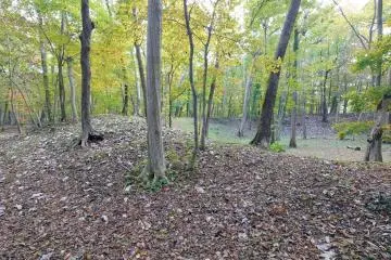 Elevated border of a burial circle