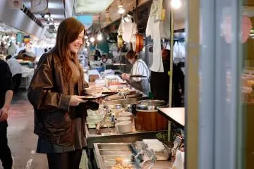 Choosing toppings