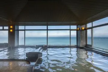 Female big-bath onsen in the sixth floor